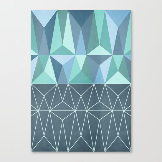 Nordic Combination 32 Canvas Print