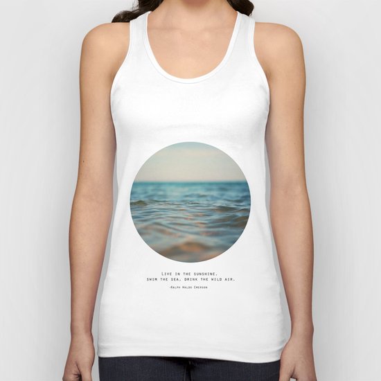 Swim The Sea Unisex Tank Top