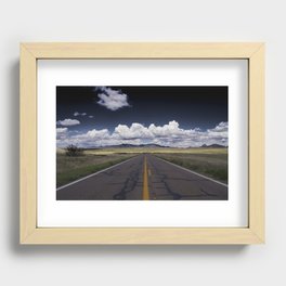 The Long Road Home Recessed Framed Print