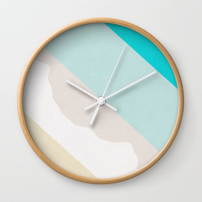 Beach Abstract Wall Clock