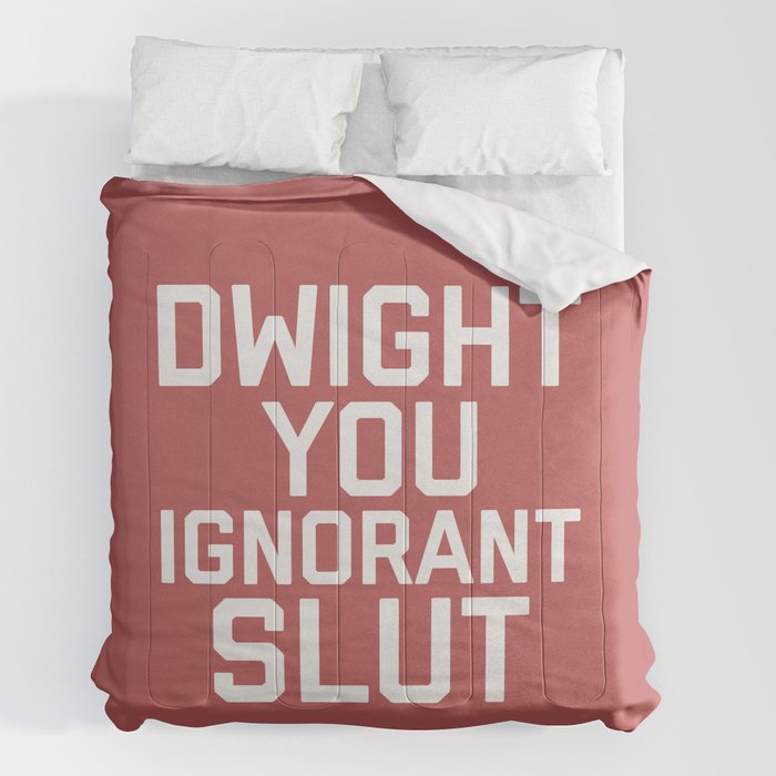 Dwight you hotsell ignorant pillow