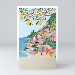Positano, Italy Mini Art Print
