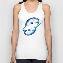 Blue Narwhals Unisex Tank Top