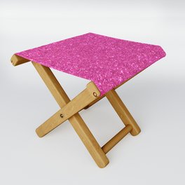 pink glitter fairytale Folding Stool