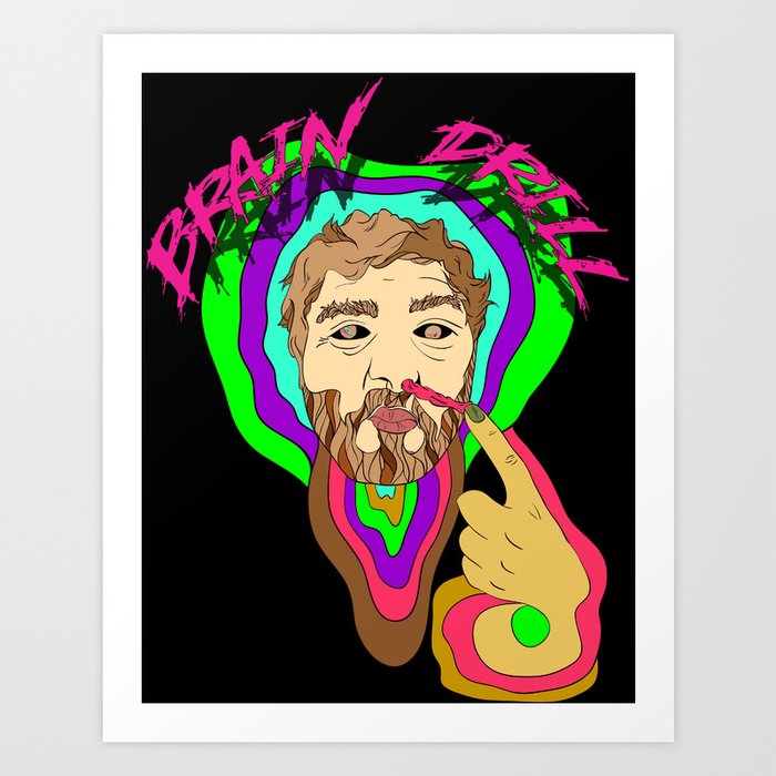Brain Drill Art Print