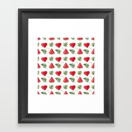 Mama's Watermelon I Framed Art Print