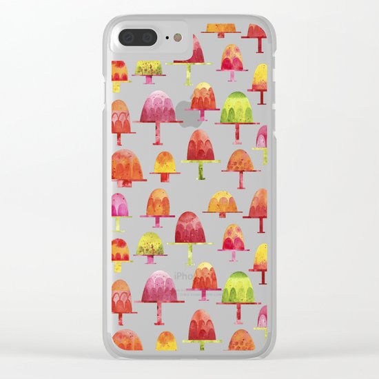 Jellies on Plates Clear iPhone Case