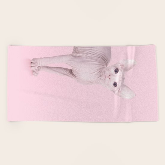 ALBINOCAT Beach Towel