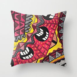 Colorful1 Throw Pillow