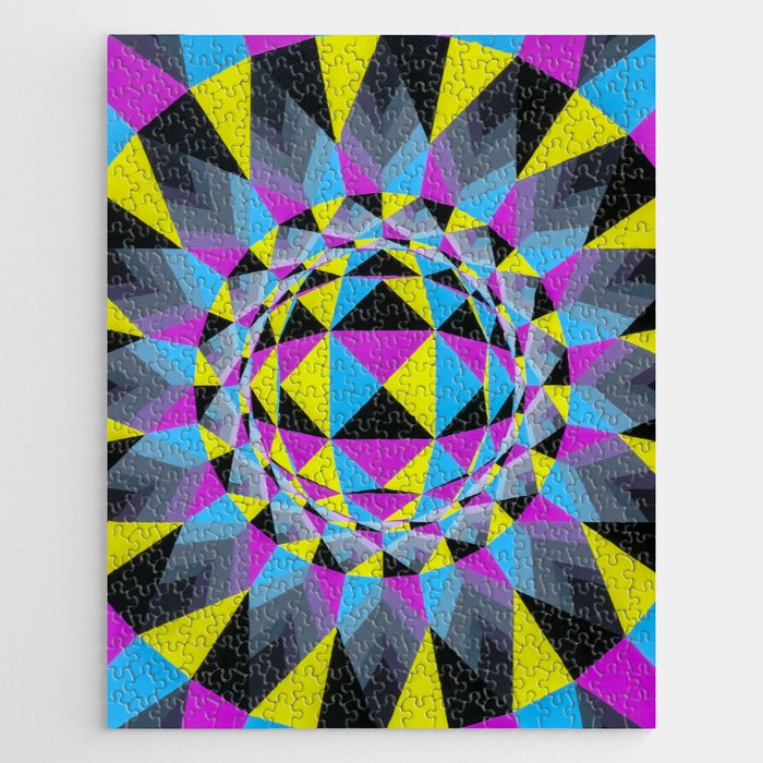 Cmyk puzzle shop