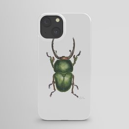 Unstoppable Green Beetle iPhone Case