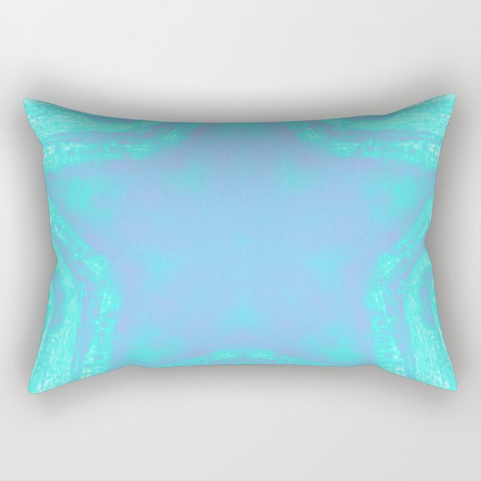 Blue Star Rectangular Pillow