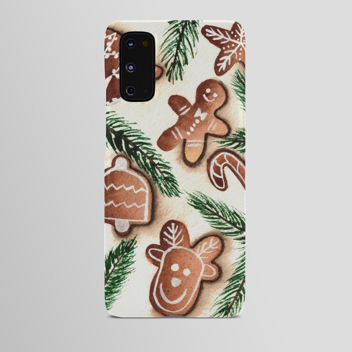 Christmas Gingerbread Cookies Android Case