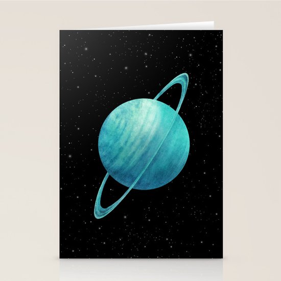 Uranus Stationery Cards