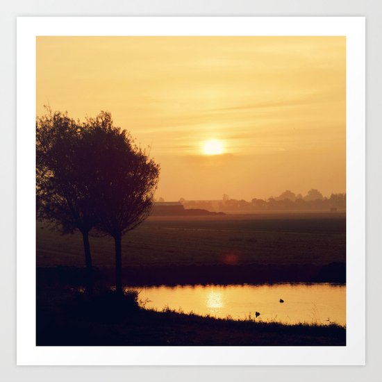 City Sunlight #4 Art Print