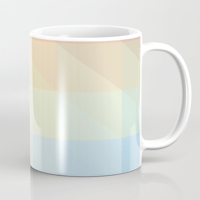 PASTEL PALLET IN RECTANGLES. Coffee Mug