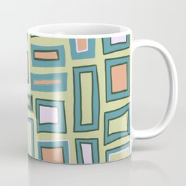 Mostly Square - Green Coffee Mug