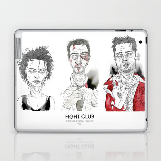 The First rule is - Triptych Laptop & iPad Skin