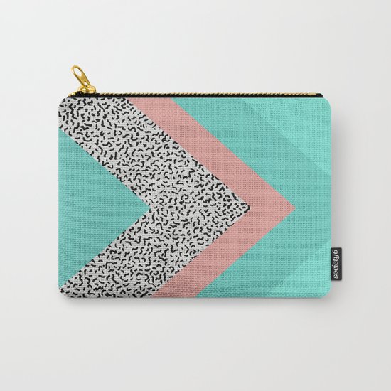 90s Chevron Carry-All Pouch