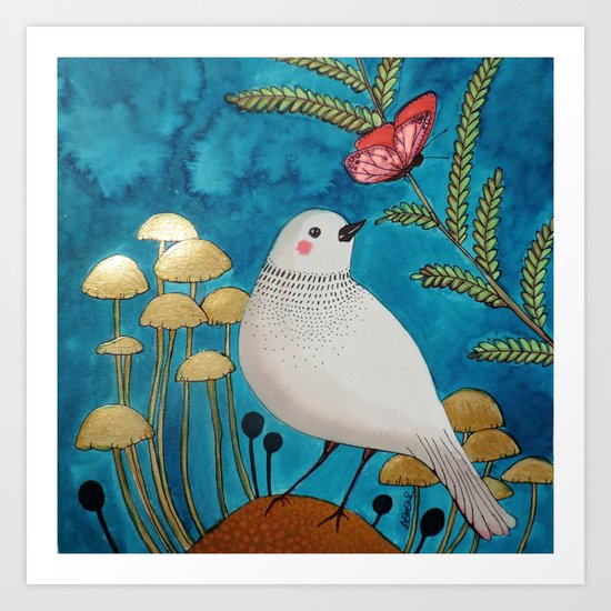 le petit sentier Art Print