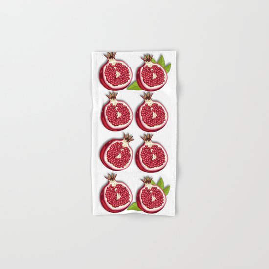 Pomegranate Hand & Bath Towel