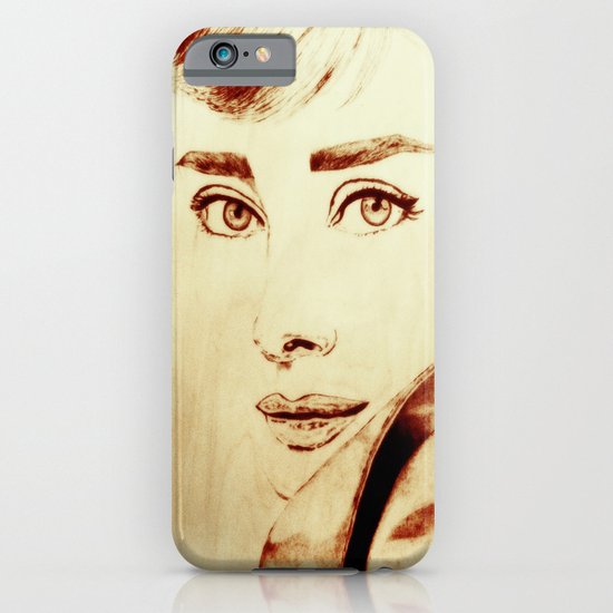 Audrey Hepburn iPhone & iPod Case