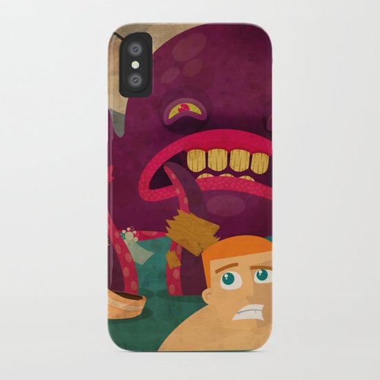 giant octopus iPhone Case