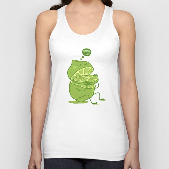 vitamin C Unisex Tank Top