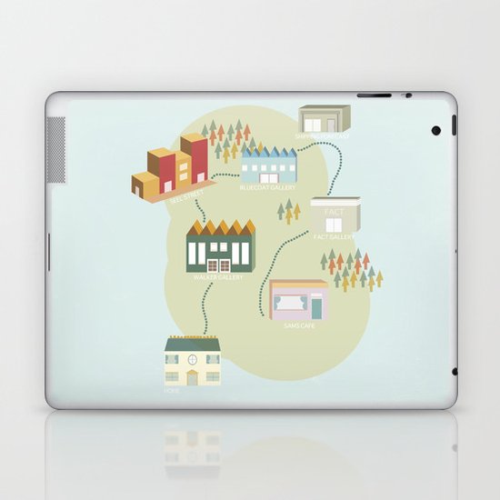 City Travels Laptop & iPad Skin