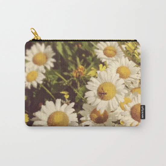 Garden Daisies Carry-All Pouch