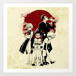 Hunter X Hunter Art Prints For Any Decor Style Society6 Copyrights and trademarks for the manga, and other promotional materials are the property of their respective owners. hunter x hunter art prints for any