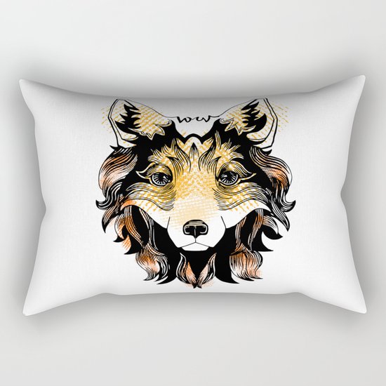 Foxy Rectangular Pillow