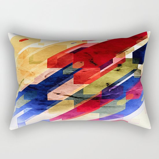 Color Test Rectangular Pillow