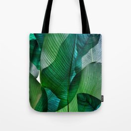 palm leaf tote bag