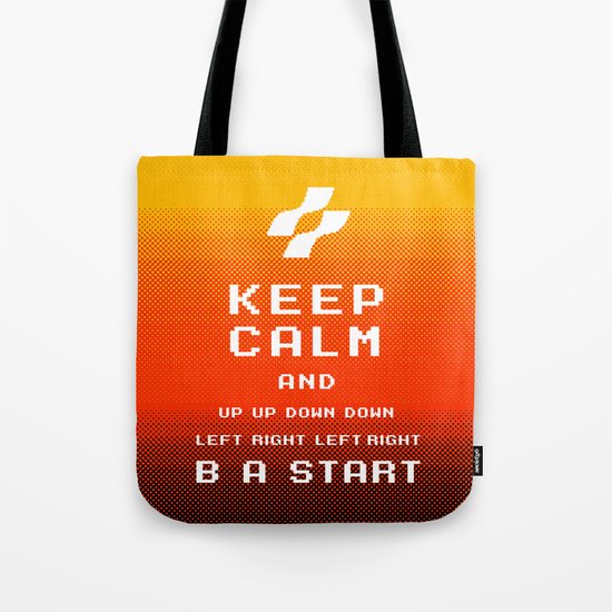 keep calm konami. Tote Bag