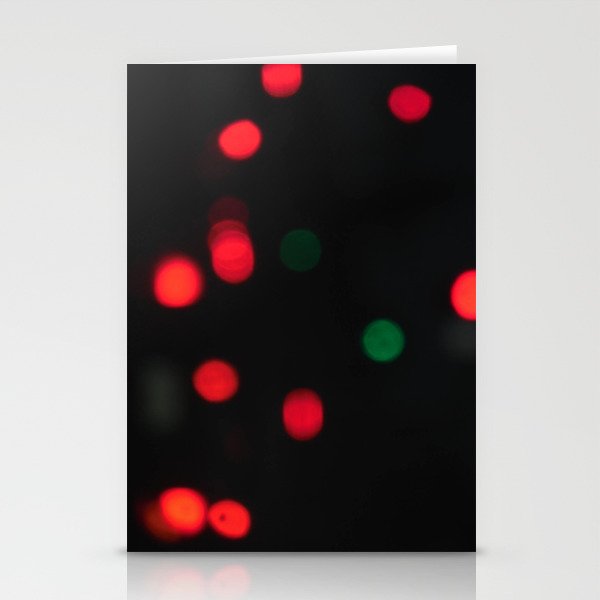 red light Stationery Cards