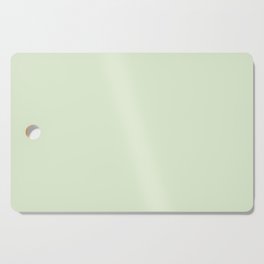 Plain Solid Color Light Green Mint  Cutting Board