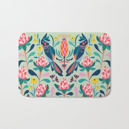 Waratah & Cockatoos Bath Mat