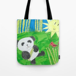 Bamboo Panda Tote Bag