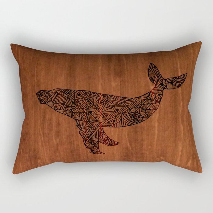 Whale Rectangular Pillow