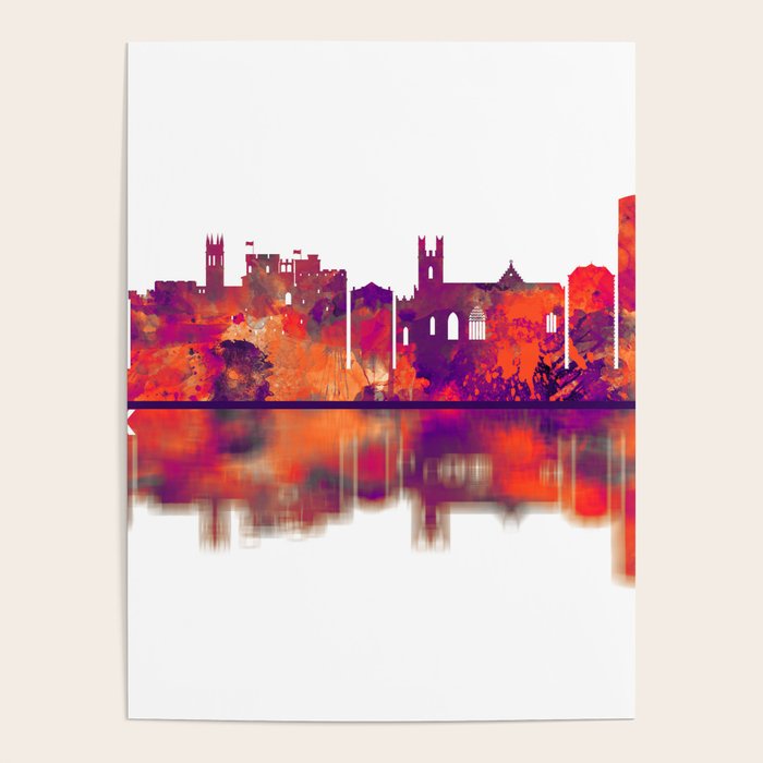 Limerick Ireland Skyline Poster by NextWay Art Society6