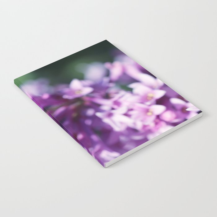 Lilacs close up Notebook
