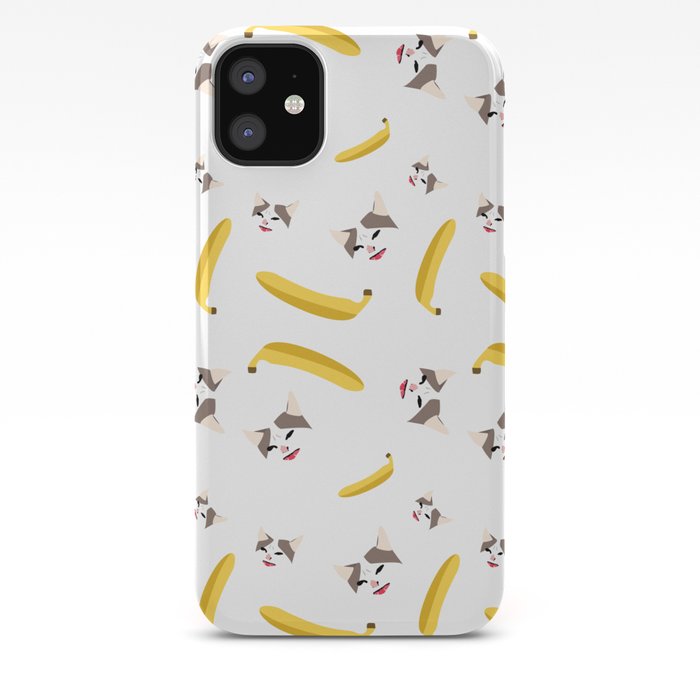 Cat No Banana Iphone Case By Shilat Society6