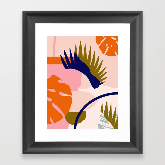 Tropical island II Framed Art Print