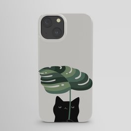 Cat and Plant 16 iPhone Case