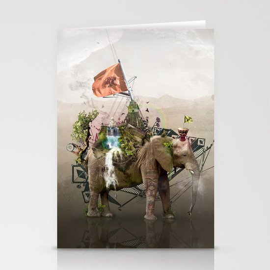 Lost Continent Stationery Cards