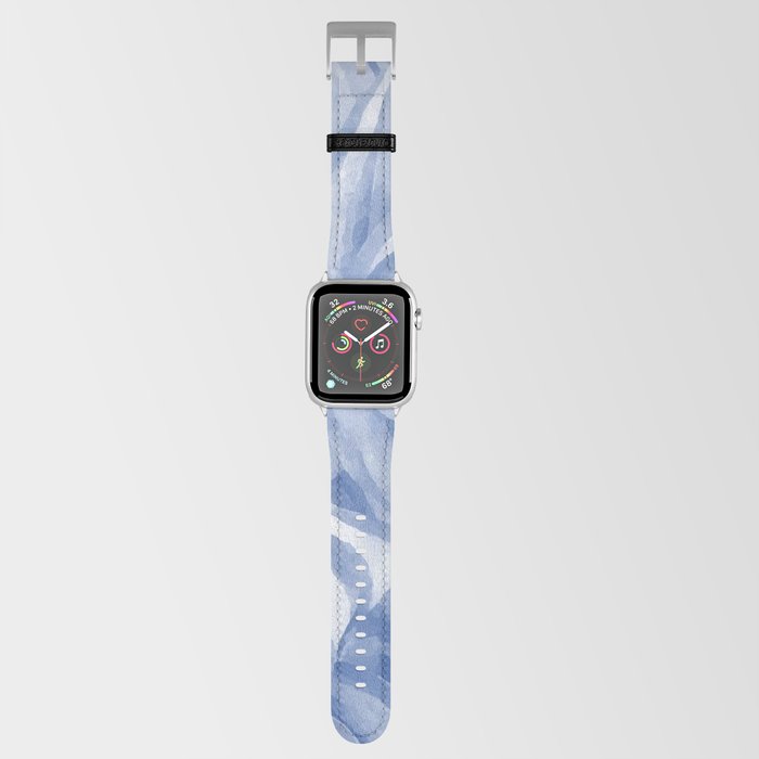 Succulent, blue, navy, pale-blue, tropical, tropic, summer, beach, cactus, cacti, exotic, Apple Watch Band