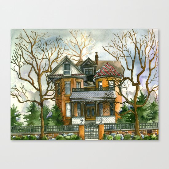 Stormy Skies Canvas Print