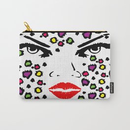 Spotted Glam Carry-All Pouch