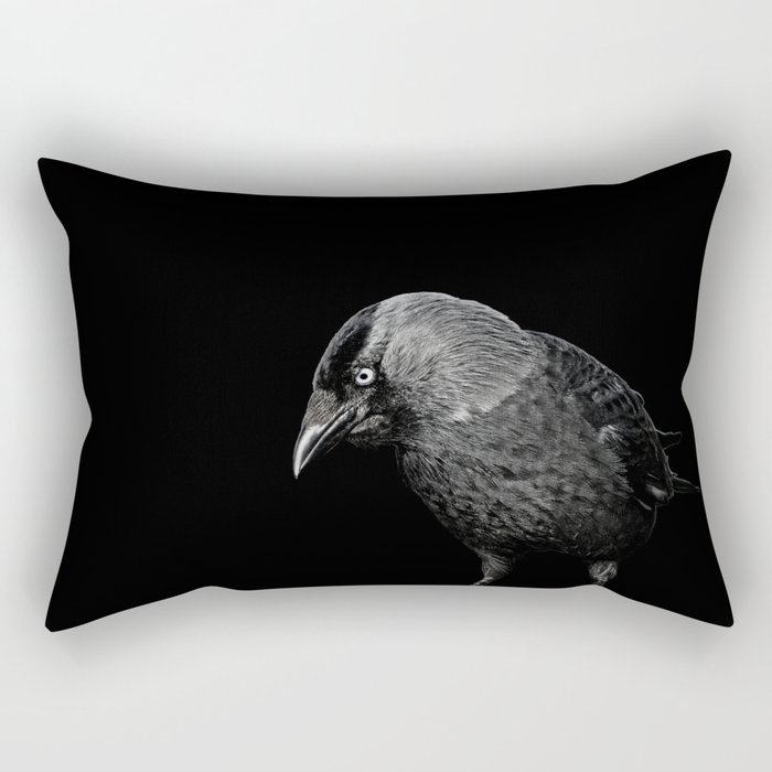crow Rectangular Pillow
